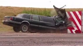 Incrível! O primeiro Crash-Test de uma Limousine! Você precisa Ver o Resultado Surpreendente da Batida!