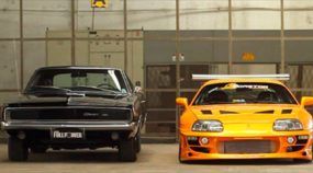 Espetacular: veja um Encontro Épico entre um Dodge Charger e um Toyota Supra no Brasil (para relembrar do Velozes e Furiosos)!