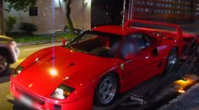 Raridade Extrema: Vídeo revela a única (e espetacular) Ferrari F-40 existente no Brasil!