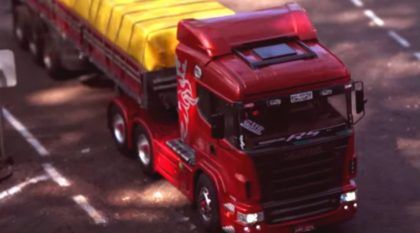 Top! Conheça a primeira pista do Brasil feita para (incríveis) Miniaturas de Caminhões!