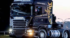 Novidade de peso: Scania Griffin Edition no Brasil! Veja os vídeos deste novo mito das estradas!