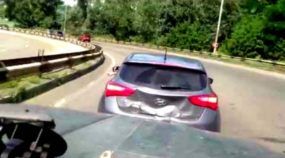 Brigar (e xingar) no Trânsito pode custar caro... veja o que aconteceu, neste Vídeo, com um Hyundai i30!
