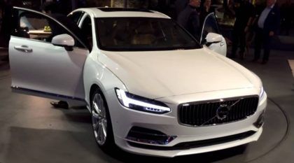 Este é o futuro dos carros da Volvo: vídeos mostram (em detalhes) o novo sedan S90!