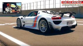 Mito na Volta Rápida: Vá ao delírio com o Porsche 918 Spyder acelerando monstruosamente (nas mãos do Barrichello)!