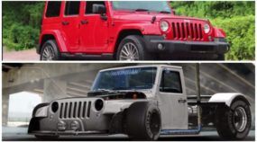 Você manja de Photoshop? Veja o que um artista fez com esse Jeep Wrangler
