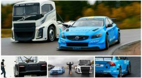 Duelo de monstros da Volvo na pista: Será que o caminhão (com 2.433cv) vence o S60 Polestar?
