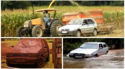 Tem coisas que só o Fiat Uno (das antigas) consegue fazer. Confira aqui!