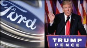 Efeito Donald Trump: Ford desiste de fábrica no México e vai gerar centenas de empregos nos Estados Unidos