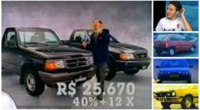 Os 7 comerciais mais bizarros (e engraçados) de carros vendidos no Brasil nos anos 70, 80 e 90