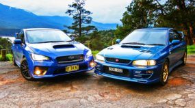 Lenda japonesa em detalhes: vídeo reúne carros Subaru versão STI de 1992 a 2016