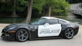 Corvette com mais de 1.000cv (apreendida de traficante de drogas) vira Carro de Polícia