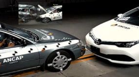 Essa batida entre dois Toyota Corolla (um novo e outro 1998) revela como a segurança evoluiu espantosamente