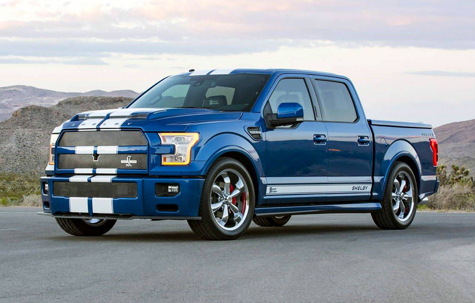 Picape com motor de Mustang Revelada F150 Super Snake com 760 cv (by