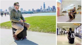 Novidade curiosa: Vídeo revela a “mala motorizada e dirigível” (para você não se atrasar mais na hora de viajar)