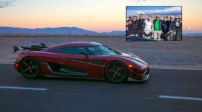 NOVO RECORDE: Koenigsegg esmaga Bugatti (a 444,6 km/h) e Agera RS é o carro mais rápido do mundo