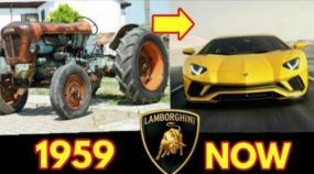 A fenomenal evolução e a história da Lamborghini vistas de um jeito divertido e diferente