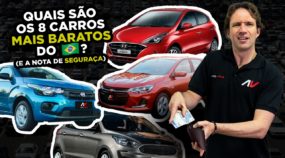 Carros mais baratos do Brasil
