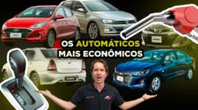 carros automáticos mais econômicos