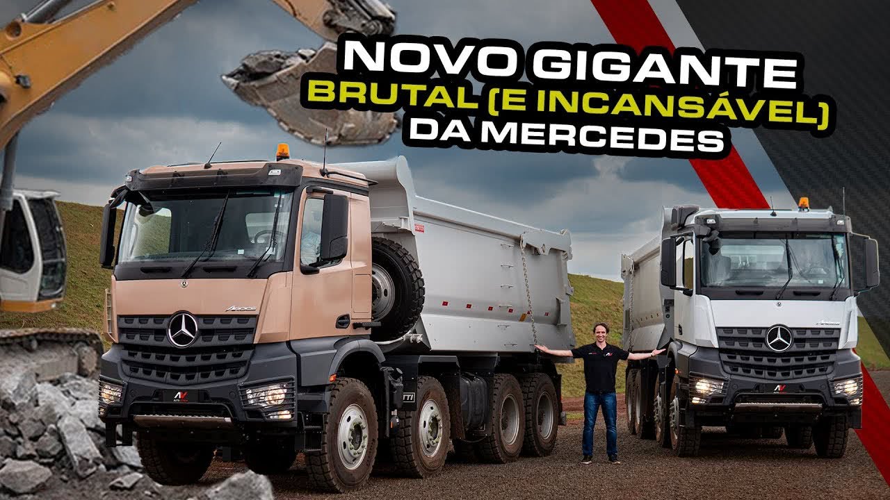 Como Voc Nunca Viu Desvendamos Tudo Do Novo Mercedes Arocs Caminh O Brutal Offroad X