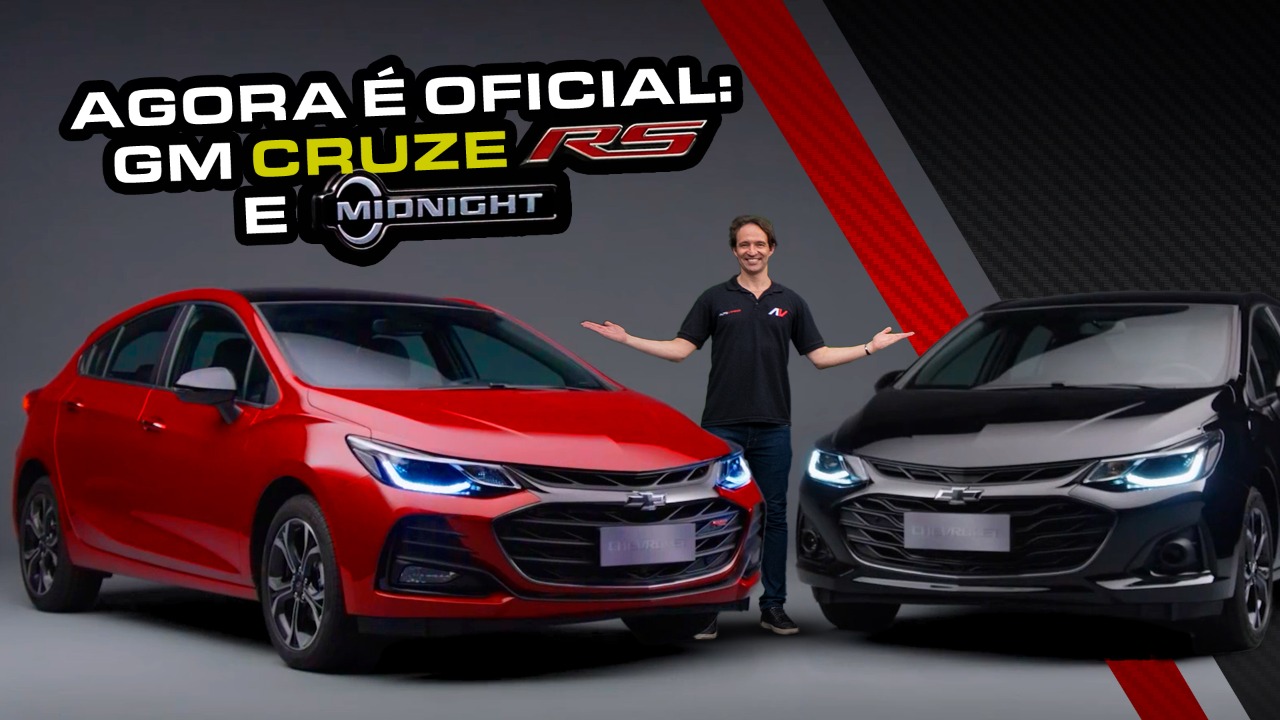 Oficial Veja o lançamento do Chevrolet Cruze RS (e Cruze