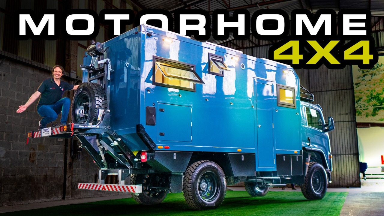 Exclusivo motorhome 4X4 Veja tudo do VW Delivery 4x4 OffRoad da SERRO