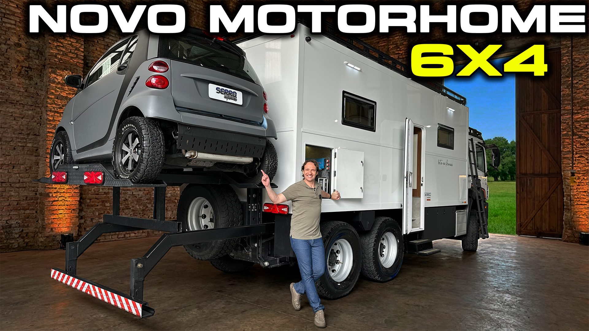 Exclusivo Motorhome 6×4 Offroad: Veja o Brutal (100% DIESEL) VW Constellation da SERRO Motorhomes